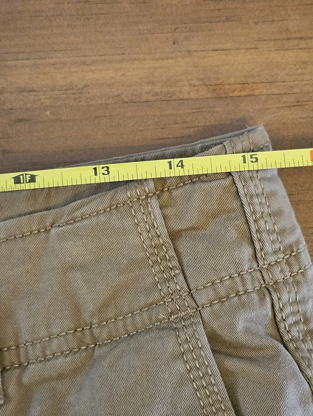 Goodfellow Khaki Cargo Pants Tan Size 30x32